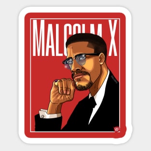 Malcolm X Sticker